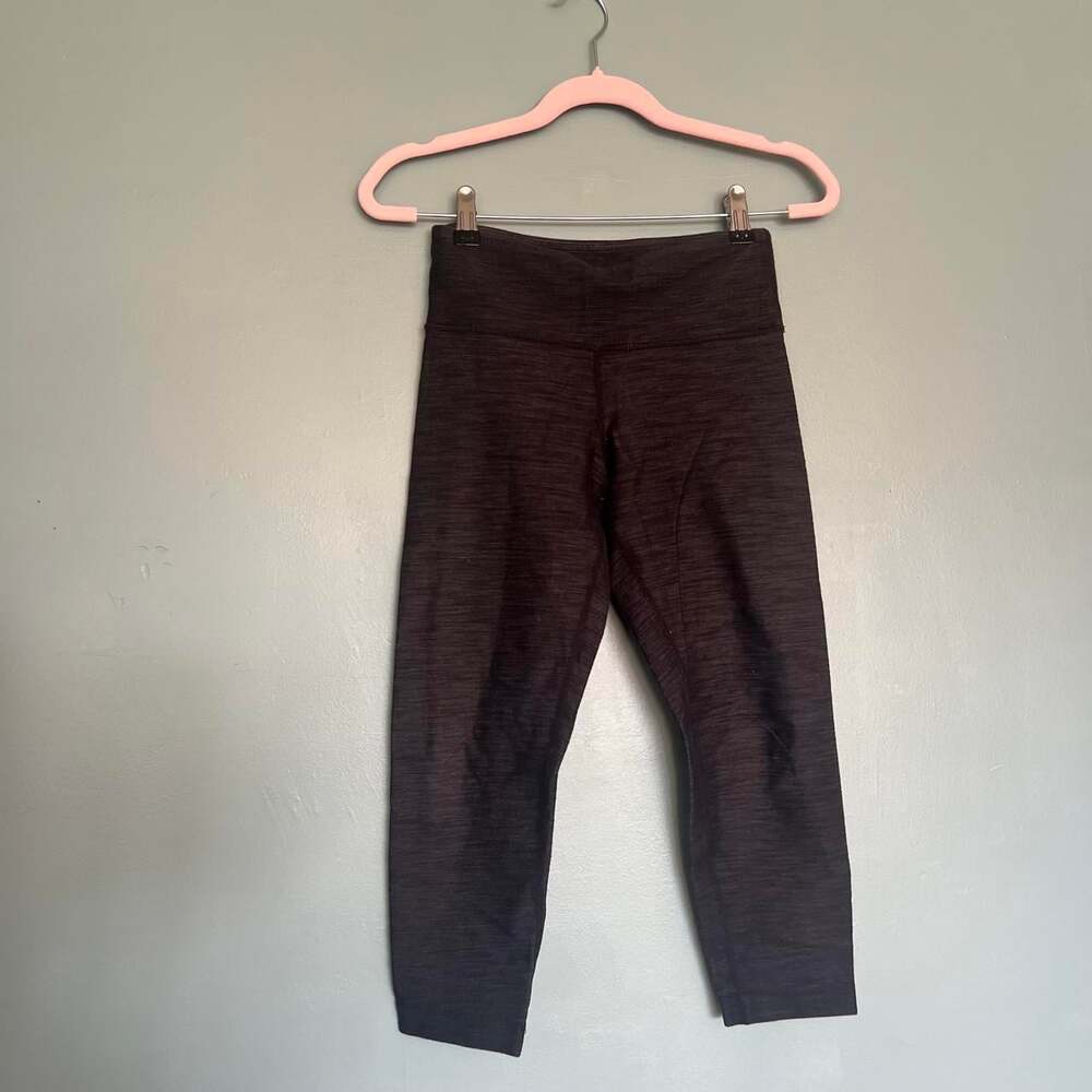 Lululemon Women's Grey and Brown Leggings